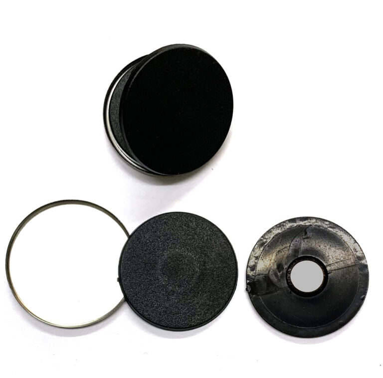 Chapas con imán <br>para ropa. Sencillo Ø 38 mm